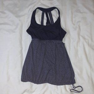 Navy Blue Athletic Tank Top